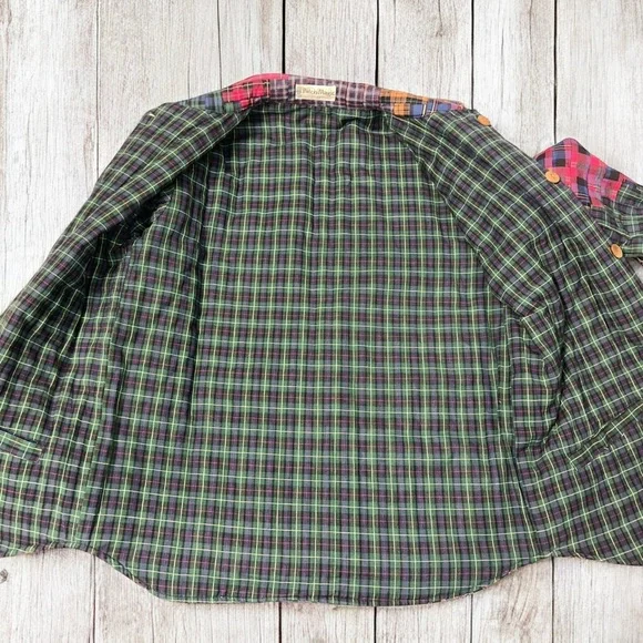 Vintage Patchwork Jacket Women’s Quilted Reversible Cottagecore Chore Coat Sz S - Picture 3 of 8